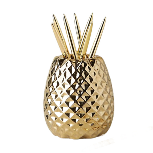 New Customized Pineapple Sculptures Fruit Modern Table Decoration Home Decoration