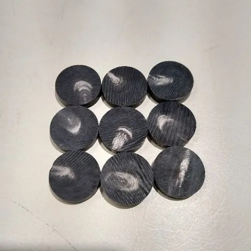 New Customized Buffalo horn round button blanks for garment clothing real buffalo horn Buttons standard looking for shirts use