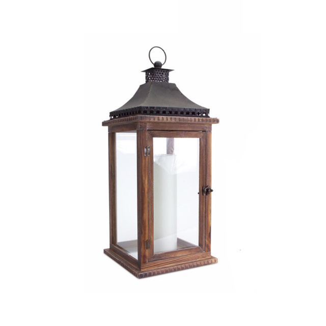 Antique Large Garden Hanging Metal Candle Lantern Home And Outdoor Decorative Metal Lanterns For candle