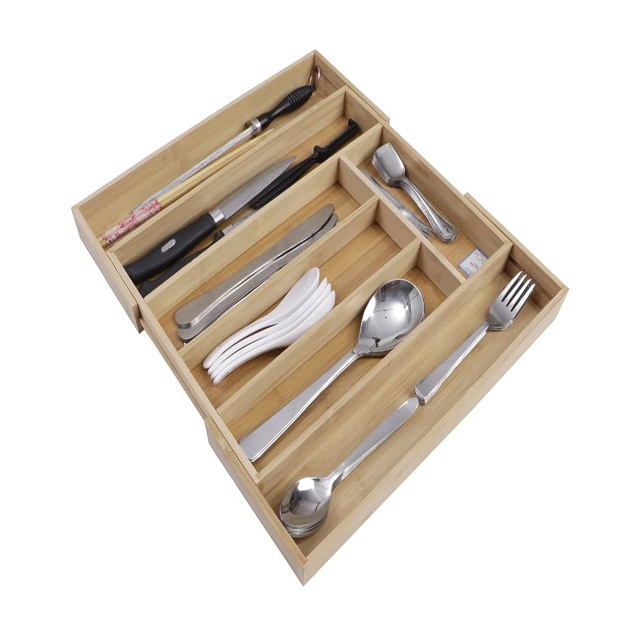 Bulk custom best selling dark bamboo plastic handle gold plated cutlery set 24 stainless steel flatware with divided wooden box