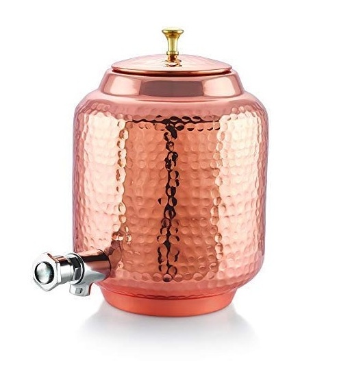 Copper Printed Water Storage Pot Printed Water Cooler Pure Copper Water Cooler