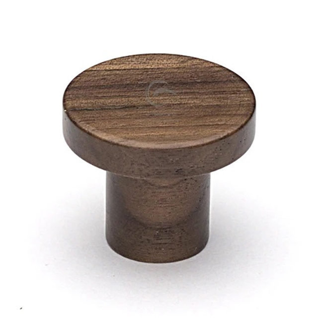 Unique Style trending design Round Wood Drawer Knob Wood Cabinet Pulls Handles Hardware for Drawer Wardrobe Dresser