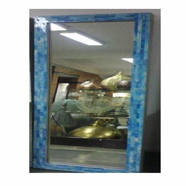 High Quality Acacia Wood Made Traditional Style wooden mirror frame Round Chinese Ming Dynasty Style Wooden Picture Frame