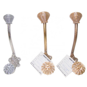 We sell product with good quality and price Aluminum Casted Hat & Coat Hook with Iron Wire Knob