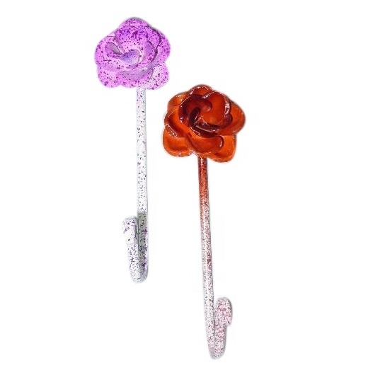 Welcome to pick and buy in our store Iron hooks Flower shape Hangers antique and unique for wall iron hooks handmade