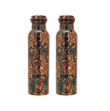 Copper Bottle Fashionable New Design Hot Selling Drinking Bottle water storage Flask carafe