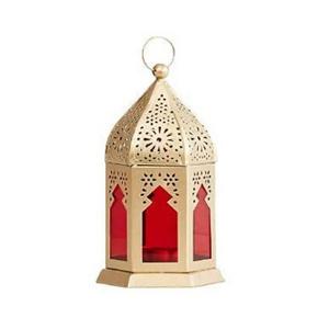 Metal and Glass lantern in Rose Gold Plated Finished New Metal Lantern In Wholesale Price Latest Candle Votive New Metal Lantern