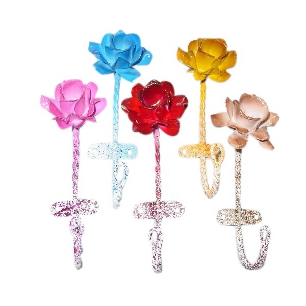 Welcome to pick and buy in our store Iron hooks Flower Shape & Hangers Decorative Hanger