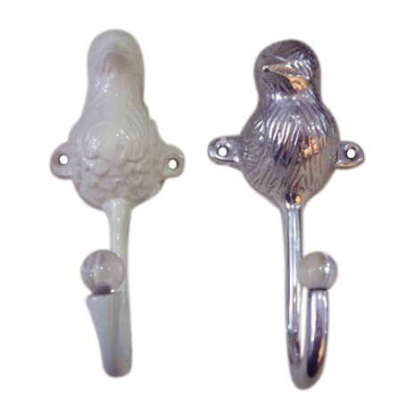 We sell product with good quality and price Aluminum Casted Hat & Coat Hook with Iron Wire Knob