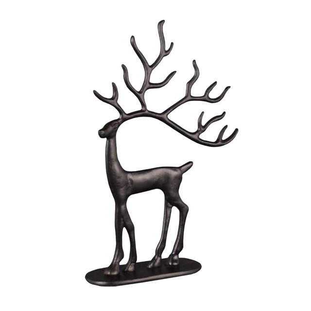 wholesales outdoor indoor Christmas ornaments home tabletop Decorations large Metal craft galvanized reindeer