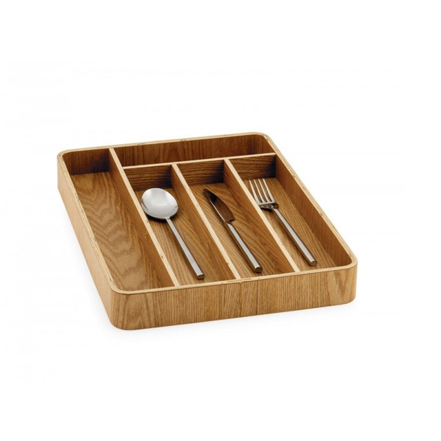 Natural Bamboo Wooden Packaging Gift Knife Display Box Kitchen drawer bamboo knife and fork box