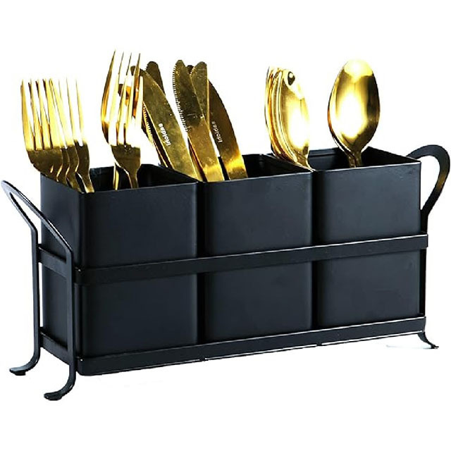 Large commercial supermarket top ranking tableware drying rack supplier cutlery holder dish draining rack