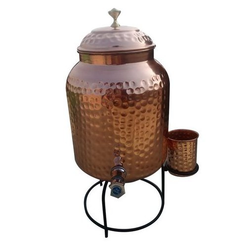 Super Quality Finished Hammered Copper Water Dispenser Reasonable Rate Hot selling bulk water Cooler Manufacturer and Exporter