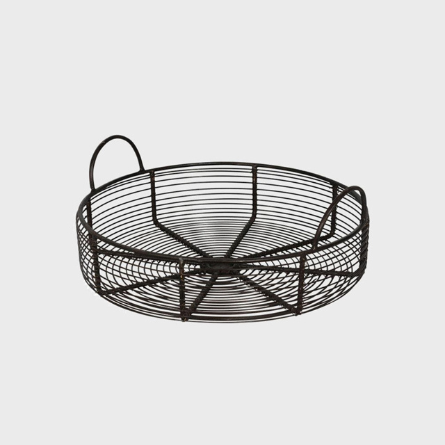 Metal Wire basket wholesale Bulk Quantity Customized Design Acceptable Wedding Home Hotel tableware Usage Kitchen Manufacturer