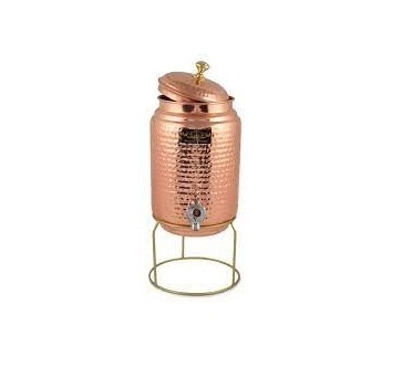 Copper Printed Water Storage Pot Printed Water Cooler Pure Copper Water Cooler