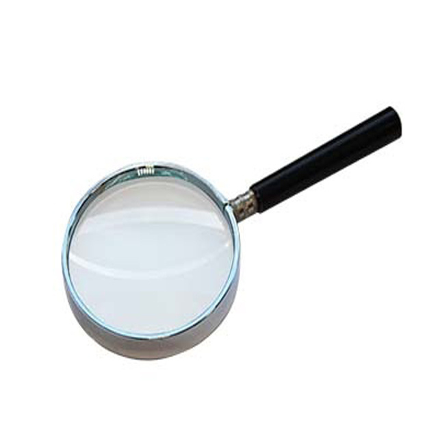 New Customized Magnifying Glass Reading handheld magnifier / Horn Magnifier New design Good Promotion Antique lens