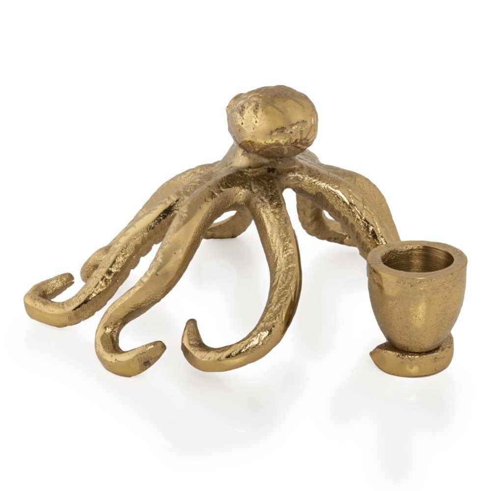 Top Quality Fashionable Trending Design New Customized Octopus Candle Holder For Interior Decoration