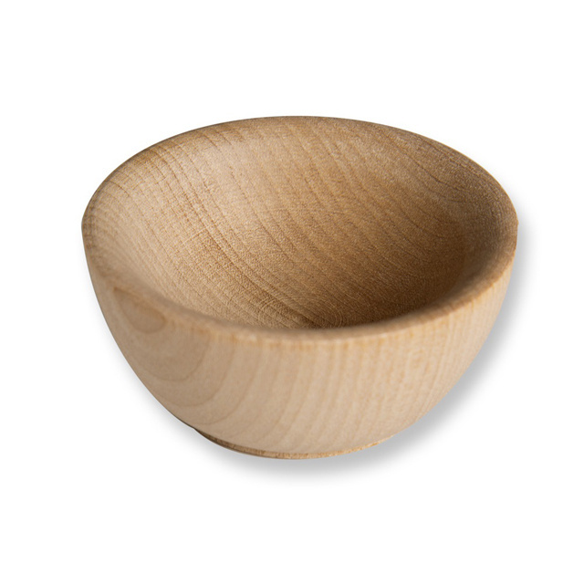 American Style Wood Bowl Fruit Mixing Salad Coconut Bowl For Candle Kitchen Accessories best hotels Restaurants Resorts