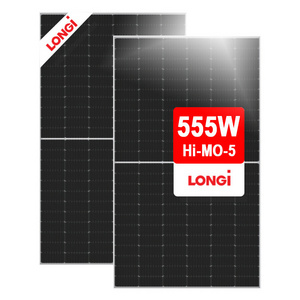 LONGi Hi-MO 5 LR5-72HBD 535-555M Half Cut Cell 535 540 545 550 555 watt longi solar panel 550w price in pakistan