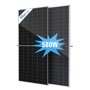 Trina Solar Panel Vertex bifacial dual glass 560-580W Mono Half Cell 560 565 570 575 580 Watt Trina Photovoltaic Solar Panel