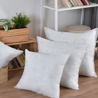 Hypoallergenic PP Cotton Throw Pillow Inserts Square Form Sham Stuffer Bed Pillows