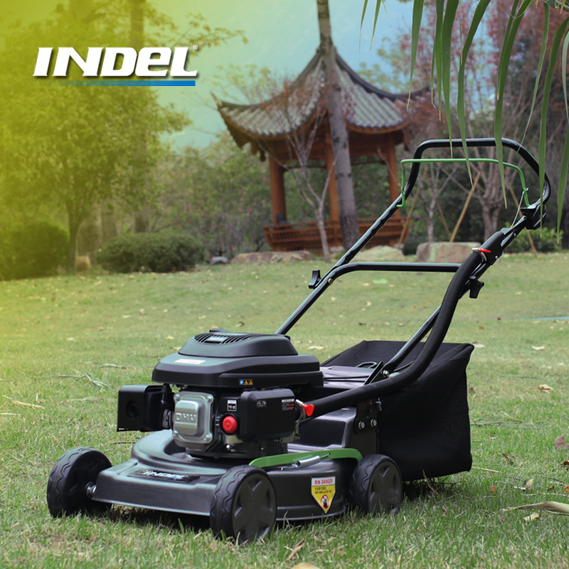 Landscape Garden Tools Robotic Lawn Mower 196cc Grass Cutting Machine With Spare Parts Cultivator