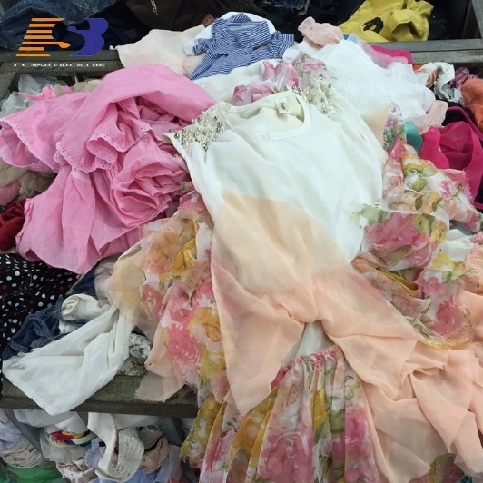 Korean Code Used Cotton Dress Bundle Ukay Bundle Bales Second Hand Clothing Supplier