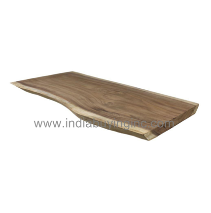 Best Selling Natural Finish Good Quality Acacia Wood Live Edge Wooden Top for Dining Tables Coffee Tables at Reasonable Price