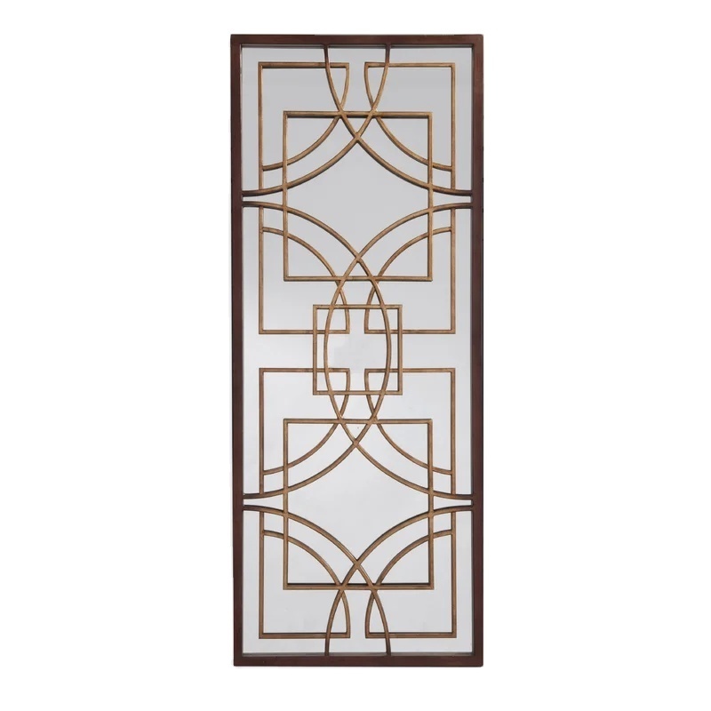 Luxury Metal framed Decorative Standing Floor Wall mirror Full Body Large Dressing   Osburn Wall Mirror Rustic Bronze