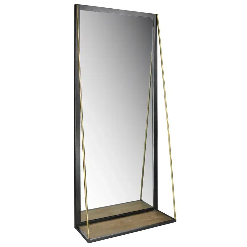 Top grade Sale by Indian Seller Metal Framed Full Body Large Dressing Narrow Floor Mirror For Home Hotels Dressing Room Usages