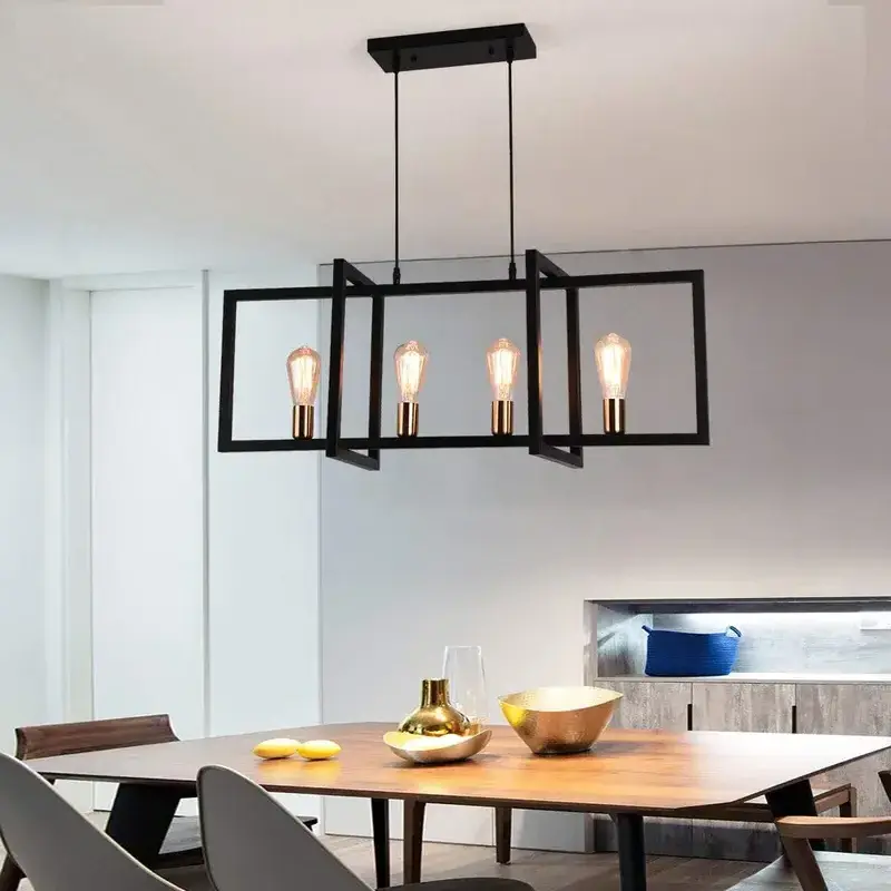 Hot sale low price Creative Chandelier hanging decorative ceiling Light Kitchen Island Pendant For Restaurant Living Dining Room