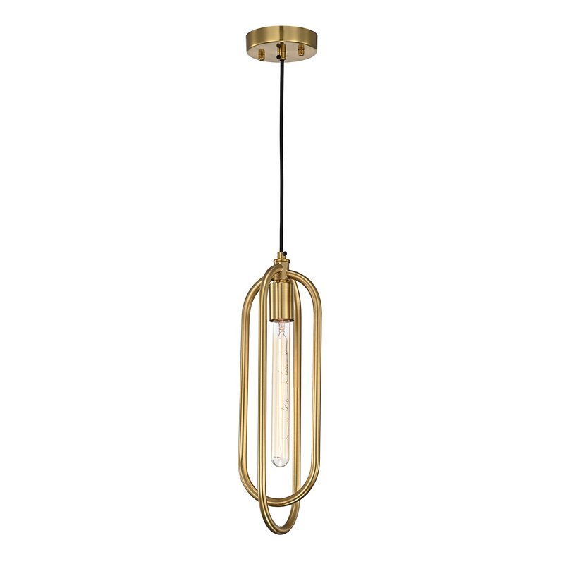 2021 New Design Modern Hanging Light Classic oval Interior Decoration single light geometric hanging pendant gold