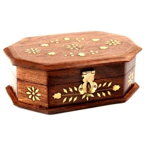 Customized Design Mango Acacia Wood Jewelry Box Wholesale Manufacturer New Design Handmade Wooden Jewelry Box Supplier