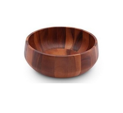 Cutting Bowl Mango Wood Serving Bowl Manufacturer and Exporter Custom Design round Wooden Salad Serving Bowl Wholesale Supplier