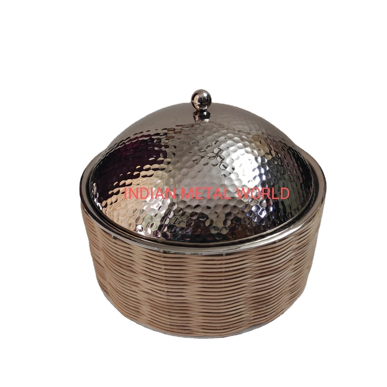 New Arrival Solid Wood New Design Wood and Stainless Steel Casserole in Wholesale Handmade Customized Wooden Hot Pot with lid