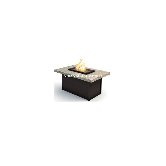 Modern Design Finest Quality Pure Iron Fire Pit Black Color Fireplace Fire Pit For Home And Garden