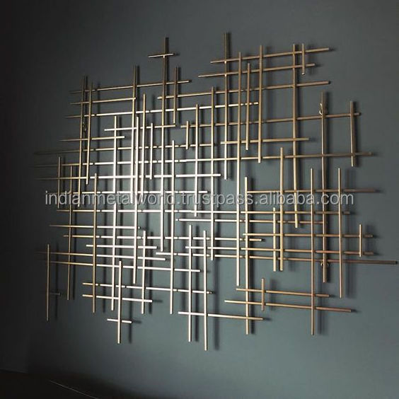 Aluminium Sculpture Metal Wall Art Pieces for Living Room  Home Decor Wall Art Hot sale