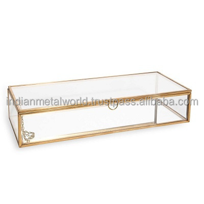 Golden Diamond Shape jewelry Box Customized Modern Classical jewelry Accessories Boxes and Organizers wholesale