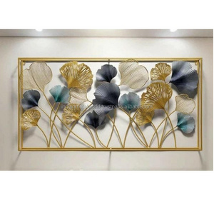 New  Metal Wall Art  Wrought Iron Framework Decoration For Dining Room Pacific look Hot Sale 2021