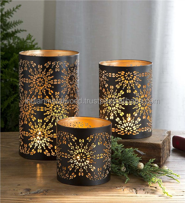 Indoor decorative metal candle votive manufacturers and exporters of candle holders and votives at low price