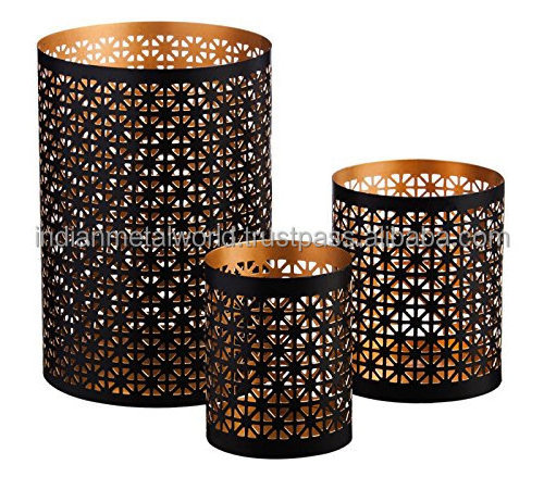 Indoor decorative metal candle votive manufacturers and exporters of candle holders and votives at low price