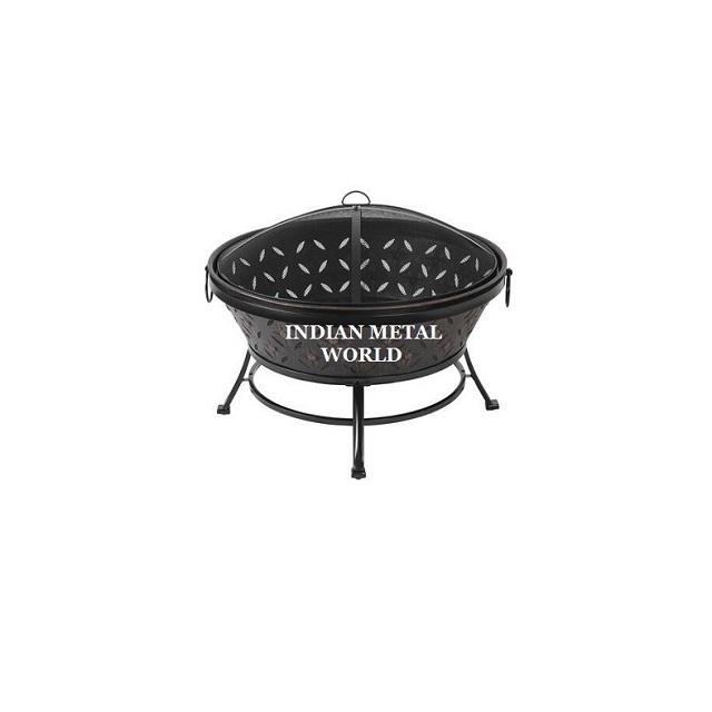 Best Design Large Outdoor Pure Iron  Fire Pit Portable Wood Burning Smokeless Fire Pit For Home And Garden Usage