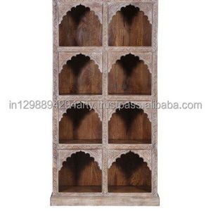 Antique Style Living Room Furniture Carved Bookcase