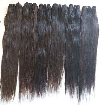 Raw Indian Hair Directly From India Remy Virgin Straight 100 Human Hair Weave Unprocessed