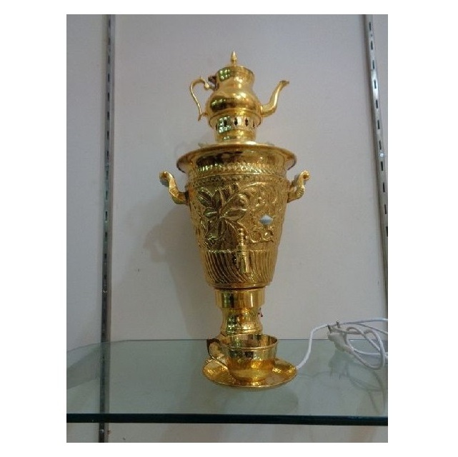 Samovar Factory Supply Attractive Price Samovar Kettle and Teapot Electric Kettle Portable Kettle INDIAN SAMOVAR EXPORTS Brass