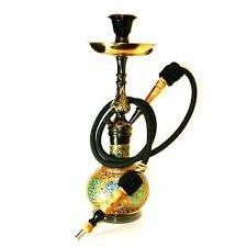 Pure Brass Hookah Brass Hookah Pipe Pot Smoking Tobacco Designer Handmade Hukka Collectible Home Decoration Item