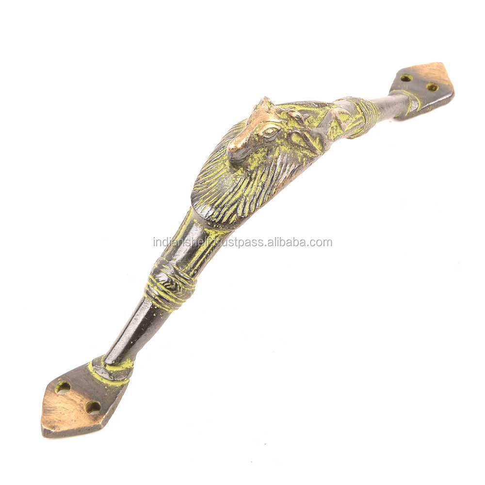 Handmade Bulk Decorative Bronze brass Antique Door Handles Home Decor Cabinet Pulls For Kitchen 8.20 Inches New Design  NMH-162