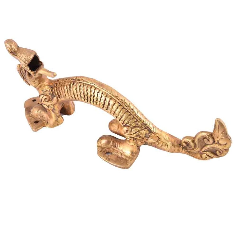 Wholesale Dragon Kitchen Cabinet Handles Brass Door Drawer Handles and Pulls Golden Cupboard Furniture Handles