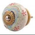 Wholesale Multicolor Drawer Knobs Ceramic Cabinet Pulls Crackle Dresser Kitchen Cupboard Door Handles