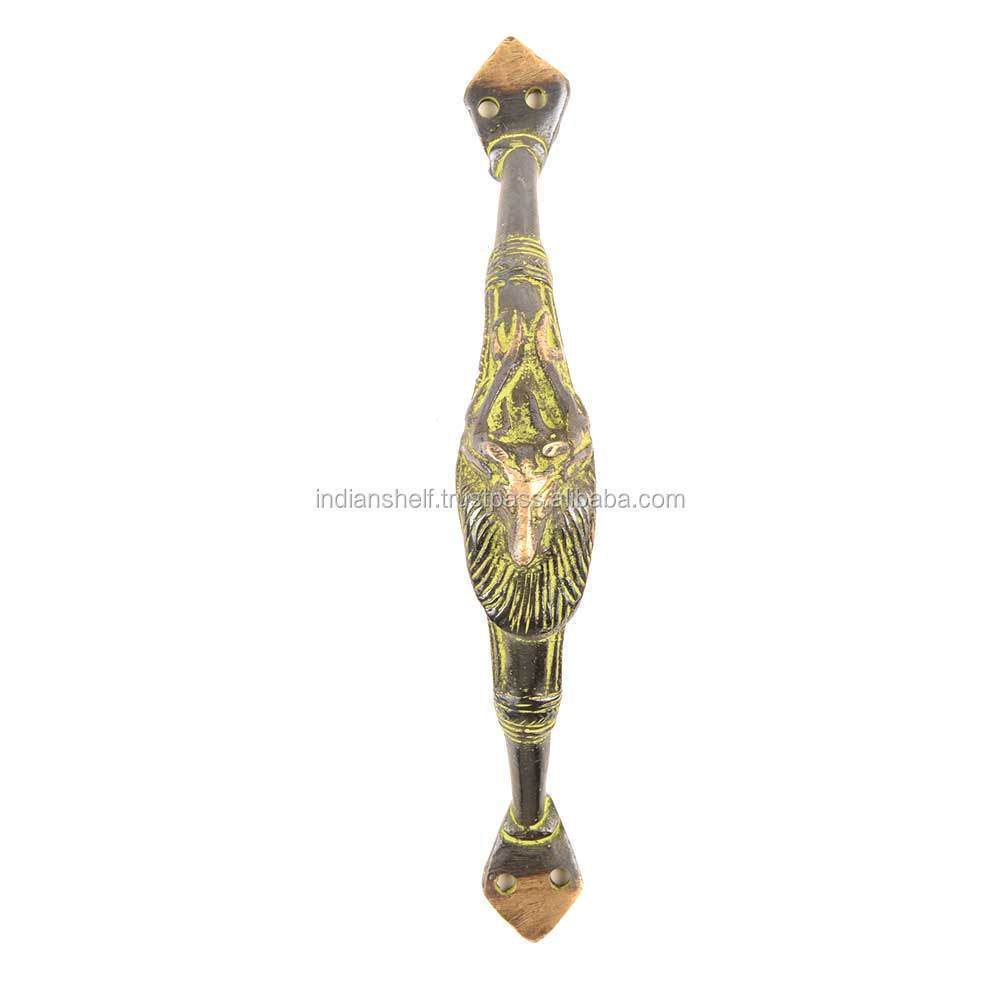 Handmade Bulk Decorative Bronze brass Antique Door Handles Home Decor Cabinet Pulls For Kitchen 8.20 Inches New Design  NMH-162